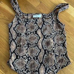 Babaron Snakeskin Bodysuit